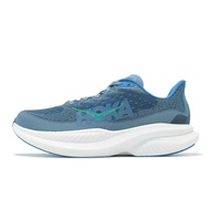 Hoka Racing Running Shoes Mach 6  Road Cushioning Water Blue Thunder Cloud Wide Last Men's [ACS] 114
