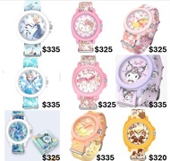 全新小童 兒童 八達通手錶 Octopus Watch 迪士尼 Sanrio Disney Kuromi 角落生物 Elsa