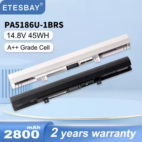 ETESBAY PA5186U-1BRS 14.8V 2800mAh Battery For Toshiba Satellite C50D C55 C55D C55T L55 L55D L55T PA