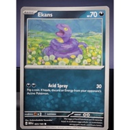 Ekans 23 151 mew scarlet