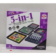 5in1 Toy Ludo Chess drawing board