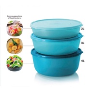 Tupperware Modular Bowl Large Set Complimentary Modular Bowl Set 2L 3L 4L Hadiah Gift Kahwin Hari Ra