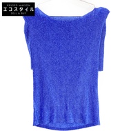 Pleats Please PP33-FK303 เสื้อคอปกกะลาสีสีน้ำเงิน Nories 3 ตัว