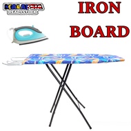 OFFER IRON BOARD PAPAN SATERIKA FOLDABLE IRON BOARD PAPAN GOSOK BAJU IRONING BOARD
