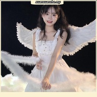 * Angel wings * White/Black Feather Wings Halloween Party Prop