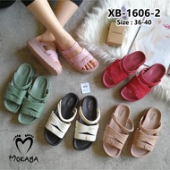 4cm Thick Gladiator Sandals Imported Mokaya / Size 36-40 (XB-1606-2)