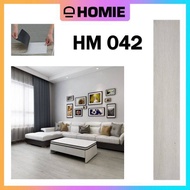 [KEPING] DIY HOMIE VINYL FLOORING SELF ADHESIVE (WITH GLUE) 36keping 54sqft WOODEN/WATERPROOF/MURAH