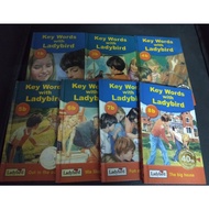 Educational-- KEY WORDS WITH LADYBIRD 1B, 3B TO 8B, 7 books in 1 price