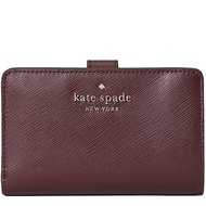 Kate Spade Staci Medium Compact Bifold Wallet in Cherrywood