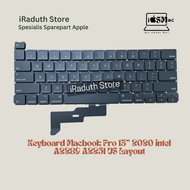Macbook Pro 13" 2020 intel A2289 A2251 US Layout Keyboard