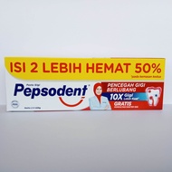 Pepsodent HERBAL 190gr isi 2 / Pasta Gigi Pepsodent HERBAL 190gr Promo Termurah