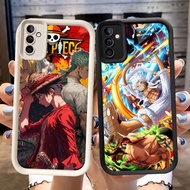 DK-81 Zoro ONE PIECE Silicone Casing black and white for Samsung A35 A04s A16 A24 A05S A14 A15 A25 A