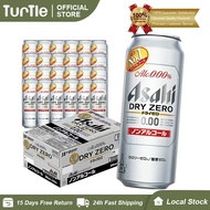 [TURTLE]Asahi Dry Zero Beer Alcohol Free 500ml 1can ,Zero sugar, zero calories