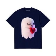 Ry Lifestyle T-Shirt Ghost Heart Premium Quality Unisex Short Sleeve T-Shirt