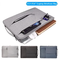 Laptop Briefcase Bag for Mac iPad HP ASUS Acer Redmi 13.3/14.6/15.6 inch Laptop Sleeve Case Waterproof Cloth Multiple Partition