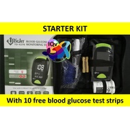 [10 free strips] Uright (U-Right) Glucometer Set