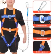 【Ready Stock】 Safety Roofing Harness with Hook Fall Protection Durable Polyester Fibre Material for 