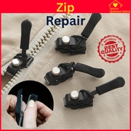 Maju Set Baiki ZIP Penarik ZIP Ganti Boleh Alih Kepala ZIP DIY Alat Jahitan DIY Repair Kit Removable