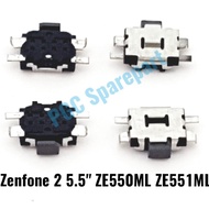 Ori Switch Konektor Power On Off Zenfone 2 5.5 ZE550ML z008d ZE551ML