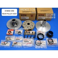 YAMAHA X MAX 250 REAR PULLEY ASSY(FULL SET)💯ORIGINAL(B74-E7660-00,B74-E6611-00,B74-E6620-00)