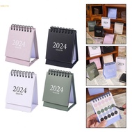 2024 Small Desk Calendar Desktop Decoration Calendar Punch Planner