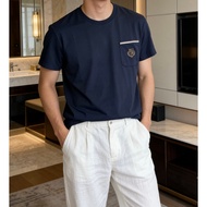 Loro Piana Summer Simple Short-Sleeved T-Shirt Couple Style Summer Raglan Sleeve Sports Short-Sleeve