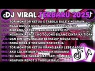 Flashdisk 16GB Full Berisi Lagu DJ TIKTOK TERBARU 2025🎵DJ TOR MONITOR KETUA X TABOLA BALE🎵 DJ NGA DU