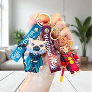 GANTUNGAN Black Myth Sun Wukong Zue Bajie Character Keychain Cute Accessories