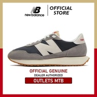 【จัดส่งภายใน 24 ชั่วโมง】 [ในตอนแรก 100%]New Balance NB 327 MS237SC Unisex Running Shoes Grey