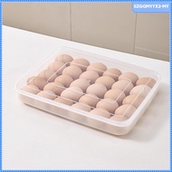 [SzgqmyyxcbMY] Egg Storage Box Hold 30 Eggs Fridge Protective Shockproof Eggs Holder Egg Container f