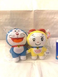 哆啦A夢 叮噹 哆啦美 Doraemon Dorami 景品 毛公仔 掛件 掛飾 吊飾 日版 現貨