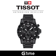 [Official Tissot Warranty] Tissot T125.617.33.051.00 MEN'S SUPERSPORT CHRONO BLACK STEEL WATCH T1256