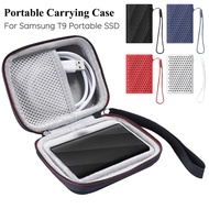 Portable Carrying Case for SAMSUNG T9 Portable SSD 4TB 2TB 1TB External Solid State Drive, Protectiv