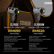 Colbor CL100X / CL100XM / CL120R RGB Daylight Bi-Color LED Video Light