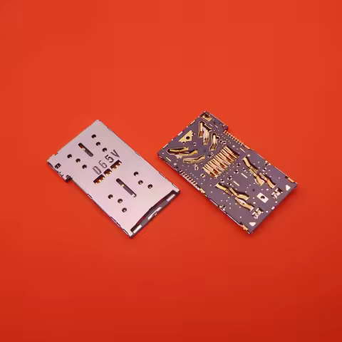 2Pcs Sim Card Reader Slot Tray Holder Connector Socket Plug For Sony Xperia 5 X5 J8210 J8270 J9210 X