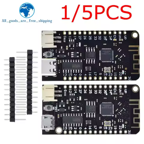 1/5PCS ESP32 LOLIN32 Wifi Bluetooth Development Board ESP32 ESP-32 REV1 CH340 CH340G MicroPython Mic