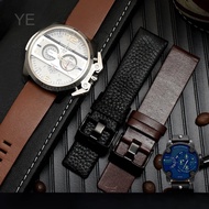 Exquisite Durable Genuine Leather Watchbands for Diesel Dz4290 Dz7395 Dz4344 Waterproof Cowhide Watc