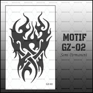 TATTOOED-Semi-permanent Temporary Tattoo Stickers Code GZ-02 Waterproof semi-permanent temporary tat