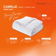 Hooga Orange Label CAMILLE Fiber Quilt | Lightweight Quilt | Hypoallergenic Quilt | Selimut | Comfor