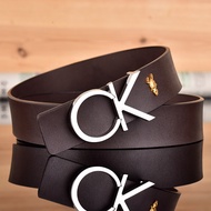CK Classic Double-Sided Matte Belt Fashion Casual Durable Belt Pants Belt CD
