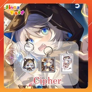 [Honkai Star Rail] - Key Chain | Cipher keychain - Quickly Thief of the Sky game HSR as a gift for f