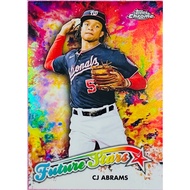 CJ Abrams Bright Card Metal MLB 2023 Topps Chrome FS-8 Major League Nationals Baseball