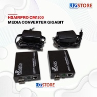 HSAIRPO CM1200-SFP Media Converter Single Mode, 1SFP 1RJ45 Gigabit (A/B)