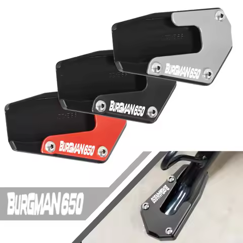 burgman650 Motorcycle executive Kickstand Extension Side Stand Enlarge For SUZUKI BURGMAN650 2013 20