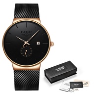 LIGE Mesh Strap Cool Sports Quartz Watch JYUE