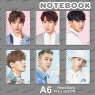 Kpop Notebook A6 Size 10.5 cm x 14.8 cm BTOB 8th Mini Album