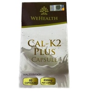 Wehealth Cal-K2 Plus 650mg 60 Capsules