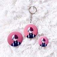 GANTUNGAN Keychain/keychain/pin Button Anime Boku no Hero Academia