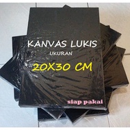 CANVAS CANVAS PAINTING CANVAS BOARD 20X30 CM BLACK
