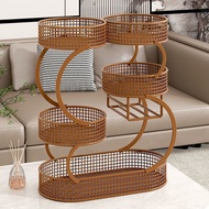 Hot Selling Fruit Plate Vintage Style Living Room Coffee Table Multi-layer Fruit Storage Rack Snack 